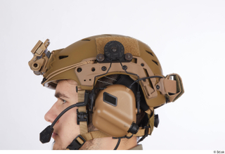 Photos Frankie Perry Army USA Recon ear hair head helmet…